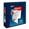 Avery Heavy-Duty View 3 Ring Binder, 3" One Touch EZD Rings, 670-Sheet Capacity, 3.5 Inch Wide Spine, Great for Home, School Supplies, Office, or Organization Needs, 1 Navy Blue Binder (79803)
